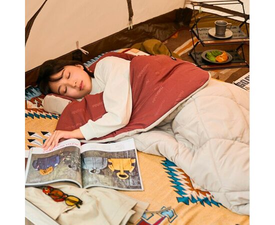 Спальный мешок Naturehike R350 CNH22SD005 Burgundy/Beige (6927595753514), изображение 4 Спальный мешок Naturehike R350 CNH22SD005 Burgundy/Beige (6927595753514), изображение 4