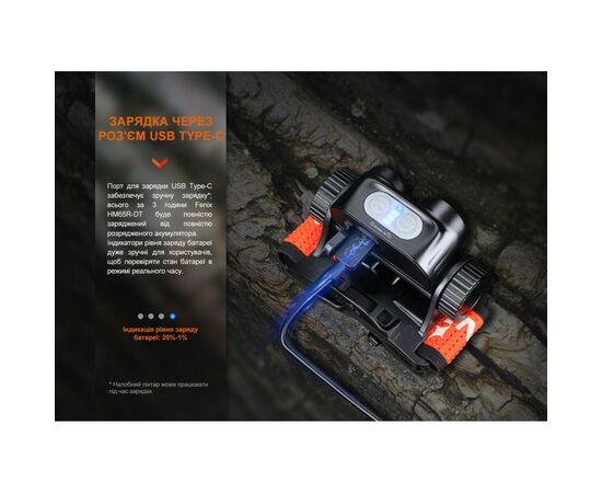 Фонарь Fenix HM65R-DT Violet (HM65RDTPUR), изображение 12 Фонарь Fenix HM65R-DT Violet (HM65RDTPUR), изображение 12