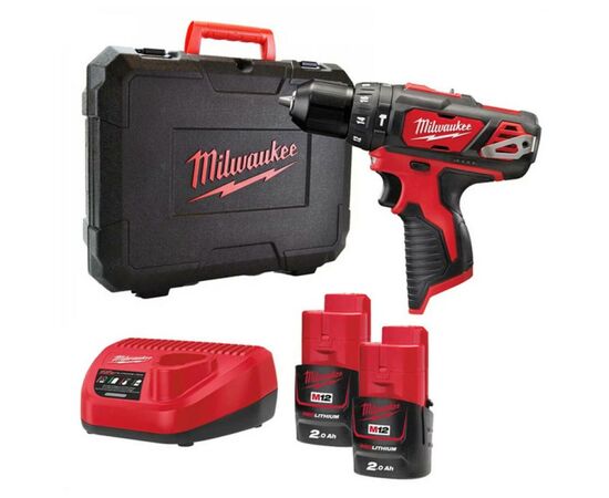 Шуруповерт Milwaukee M12 BDD-202C, 30 Нм (4933441915)