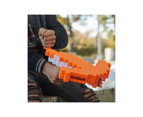 Игрушечное оружие Hasbro Nerf Minecraft Арбалет Разбойника (F4415), изображение 12 Игрушечное оружие Hasbro Nerf Minecraft Арбалет Разбойника (F4415), изображение 12