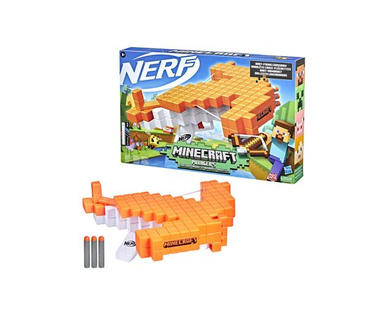 Игрушечное оружие Hasbro Nerf Minecraft Арбалет Разбойника (F4415), изображение 2 Игрушечное оружие Hasbro Nerf Minecraft Арбалет Разбойника (F4415), изображение 2