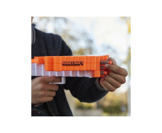 Игрушечное оружие Hasbro Nerf Minecraft Арбалет Разбойника (F4415), изображение 9 Игрушечное оружие Hasbro Nerf Minecraft Арбалет Разбойника (F4415), изображение 9