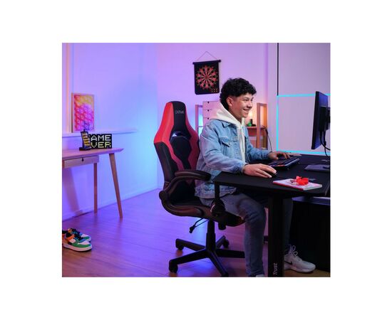 Кресло игровое Trust GXT703R Riye Black/Red (24986), изображение 8 Кресло игровое Trust GXT703R Riye Black/Red (24986), изображение 8