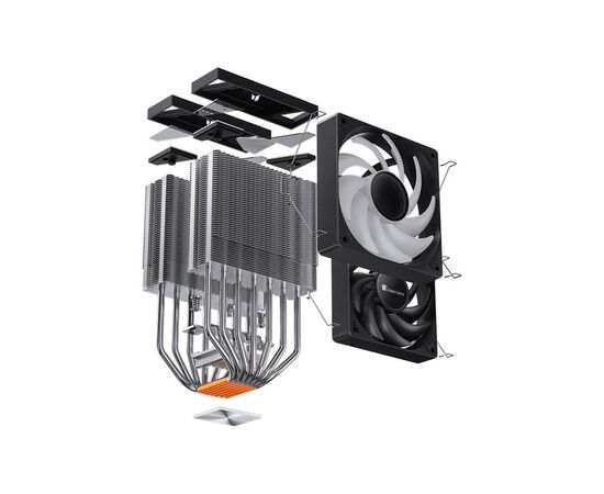 Кулер для процессора JONSBO CR-3000 ARGB Black, изображение 11 Кулер для процессора JONSBO CR-3000 ARGB Black, изображение 11