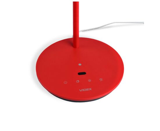 Настольная лампа Videx VL-TF15R 20W 4100K 220V red (26431), изображение 6 Настольная лампа Videx VL-TF15R 20W 4100K 220V red (26431), изображение 6