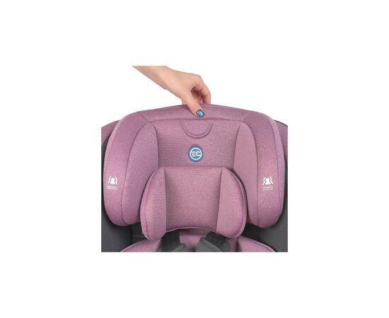 Автокресло El Camino BRISTOL ISOFix (9-36 кг) royal violet (ME 1080-B r. violet), изображение 8 Автокресло El Camino BRISTOL ISOFix (9-36 кг) royal violet (ME 1080-B r. violet), изображение 8