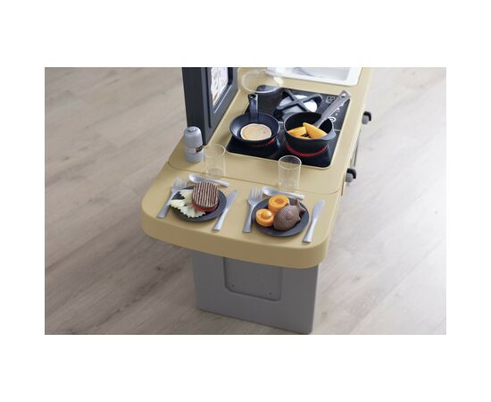 Игровой набор Smoby Интерактивная кухня Тефаль Эволюшн с регулировкой высоты и аксессуарами (312308), изображение 8 Игровой набор Smoby Интерактивная кухня Тефаль Эволюшн с регулировкой высоты и аксессуарами (312308), изображение 8