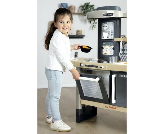 Игровой набор Smoby Интерактивная кухня Тефаль Эволюшн с регулировкой высоты и аксессуарами (312308), изображение 9 Игровой набор Smoby Интерактивная кухня Тефаль Эволюшн с регулировкой высоты и аксессуарами (312308), изображение 9