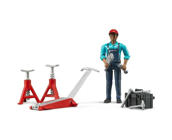 Спецтехника Bruder Трактор Fendt 1050 Vario с фигуркой и аксессуарами для ремонта (04041), изображение 10 Спецтехника Bruder Трактор Fendt 1050 Vario с фигуркой и аксессуарами для ремонта (04041), изображение 10