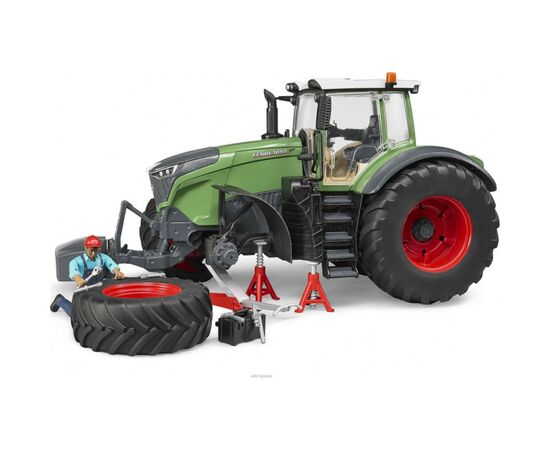 Спецтехника Bruder Трактор Fendt 1050 Vario с фигуркой и аксессуарами для ремонта (04041), изображение 5 Спецтехника Bruder Трактор Fendt 1050 Vario с фигуркой и аксессуарами для ремонта (04041), изображение 5