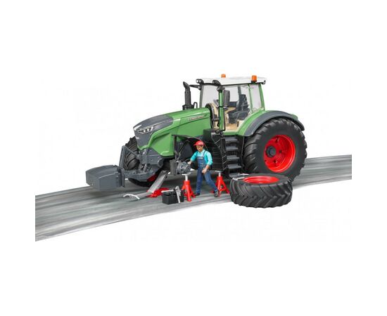 Спецтехника Bruder Трактор Fendt 1050 Vario с фигуркой и аксессуарами для ремонта (04041), изображение 7 Спецтехника Bruder Трактор Fendt 1050 Vario с фигуркой и аксессуарами для ремонта (04041), изображение 7