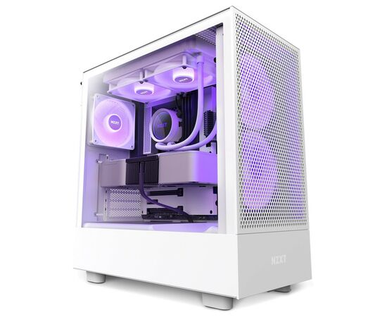 Корпус NZXT H5 Flow RGB 2023 All Black Edition (CC-H51FW-R1)