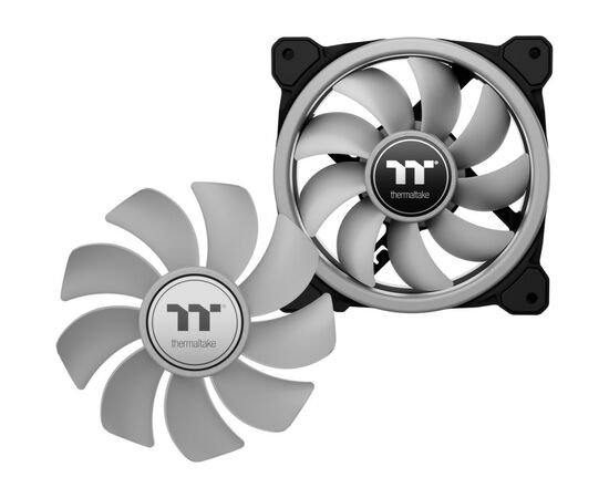 Кулер для корпуса ThermalTake SWAFAN 14 RGB Radiator Fan TT Premium Edition 3 Pack/Fan/14025 (CL-F138-PL14SW-A), изображение 8 Кулер для корпуса ThermalTake SWAFAN 14 RGB Radiator Fan TT Premium Edition 3 Pack/Fan/14025 (CL-F138-PL14SW-A), изображение 8