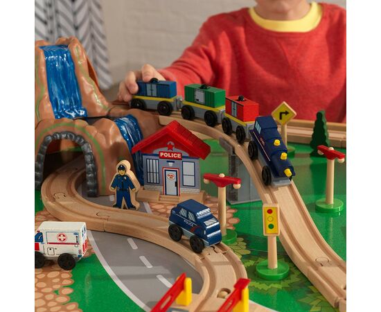 Железная дорога KidKraft Горный поезд у водопада (17850), изображение 11