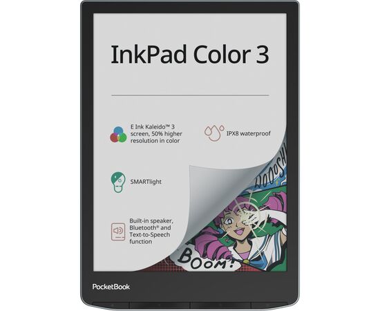 Электронная книга Pocketbook 743C InkPad Color 3, Stormy Sea (PB743K3-1-CIS)