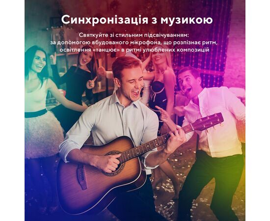 Светодиодная лента Govee RGB Smart Wi-Fi + Bluetooth LED Strip Lights 10м Білий (H61103A1), изображение 10 Светодиодная лента Govee RGB Smart Wi-Fi + Bluetooth LED Strip Lights 10м Білий (H61103A1), изображение 10