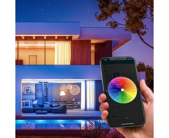 Светодиодная лента Govee RGB Smart Wi-Fi + Bluetooth LED Strip Lights 10м Білий (H61103A1), изображение 8 Светодиодная лента Govee RGB Smart Wi-Fi + Bluetooth LED Strip Lights 10м Білий (H61103A1), изображение 8