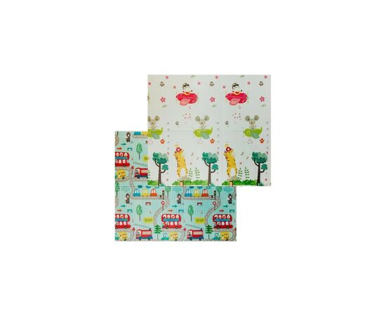 Дитячий килимок Bambi Транспорт та зоольотчики (MR 0586-1 Транспорт)