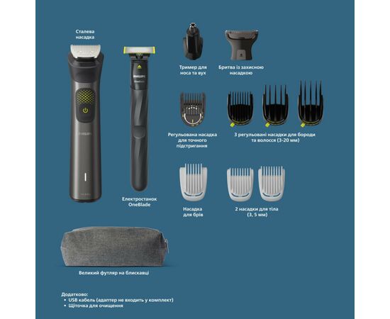 Триммер Philips MG9530/15, изображение 2 Триммер Philips MG9530/15, изображение 2