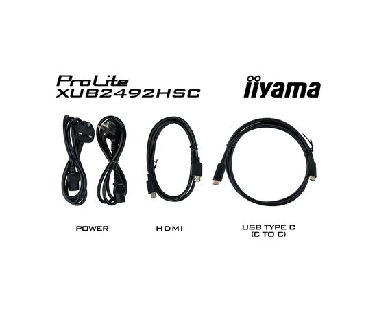 Монітор iiyama XUB2492HSC-B5, зображення 11 Монітор iiyama XUB2492HSC-B5, зображення 11