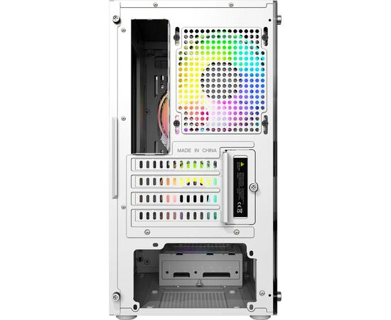 Корпус Logic concept ATOS MESH+GLASS ARGB fans 3x120mm WHITE (AM-ATOS-20-0000000-0002), зображення 9 Корпус Logic concept ATOS MESH+GLASS ARGB fans 3x120mm WHITE (AM-ATOS-20-0000000-0002), зображення 9