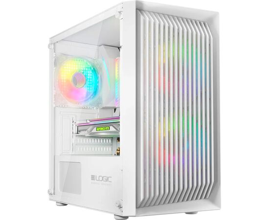 Корпус Logic concept ATOS MESH+GLASS ARGB fans 3x120mm WHITE (AM-ATOS-20-0000000-0002)