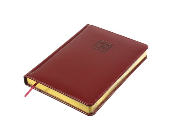 Тижневик Buromax датований 2024 BRAVO, А5 темно-червоний (BM.2112-13), зображення 2