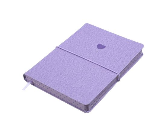 Еженедельник Buromax датированный 2024 HEART, А5 фиолетовый (BM.2144-07), изображение 2 Еженедельник Buromax датированный 2024 HEART, А5 фиолетовый (BM.2144-07), изображение 2