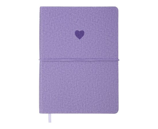 Тижневик Buromax датований 2024 HEART, А5 фіолетовий (BM.2144-07)
