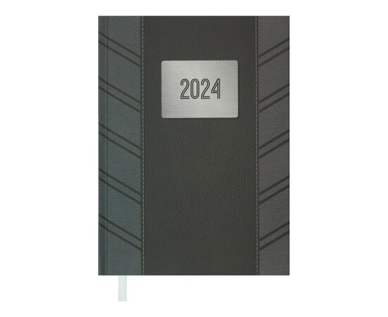 Еженедельник Buromax датированный 2024 HIDE, А5 серый (BM.2173-09)