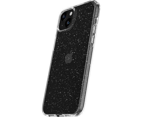 Чехол для мобильного телефона Spigen Apple iPhone 15 Liquid Crystal Glitter Crystal Quartz (ACS06788), изображение 6 Чехол для мобильного телефона Spigen Apple iPhone 15 Liquid Crystal Glitter Crystal Quartz (ACS06788), изображение 6