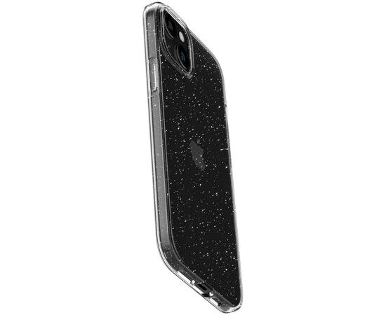 Чехол для мобильного телефона Spigen Apple iPhone 15 Plus Liquid Crystal Glitter Crystal Quartz (ACS06648), изображение 6