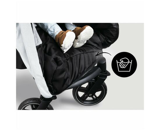Чехол для ног Hauck Winter Black (56711-1), изображение 10 Чехол для ног Hauck Winter Black (56711-1), изображение 10