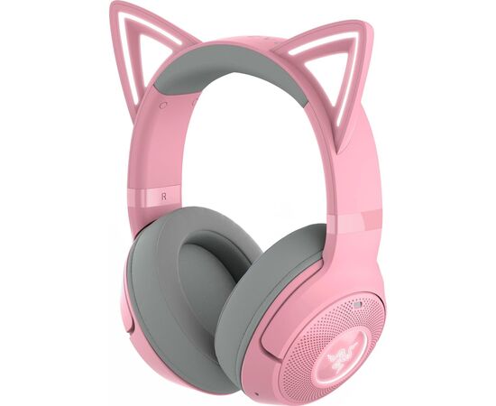 Наушники Razer Kraken Kitty V2 Bluetooth Quartz (RZ04-04860100-R3M1), изображение 2 Наушники Razer Kraken Kitty V2 Bluetooth Quartz (RZ04-04860100-R3M1), изображение 2