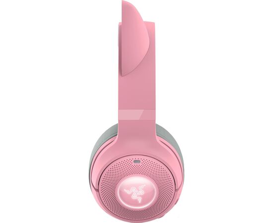 Наушники Razer Kraken Kitty V2 Bluetooth Quartz (RZ04-04860100-R3M1), изображение 6 Наушники Razer Kraken Kitty V2 Bluetooth Quartz (RZ04-04860100-R3M1), изображение 6