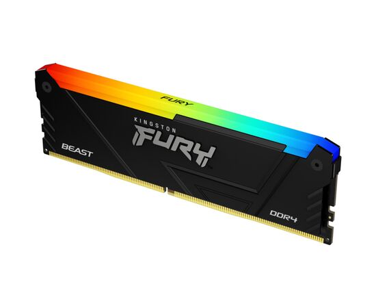 Модуль памяти для компьютера DDR4 16GB 3200 MHz Beast RGB Kingston Fury (ex.HyperX) (KF432C16BB2A/16), изображение 2 Модуль памяти для компьютера DDR4 16GB 3200 MHz Beast RGB Kingston Fury (ex.HyperX) (KF432C16BB2A/16), изображение 2