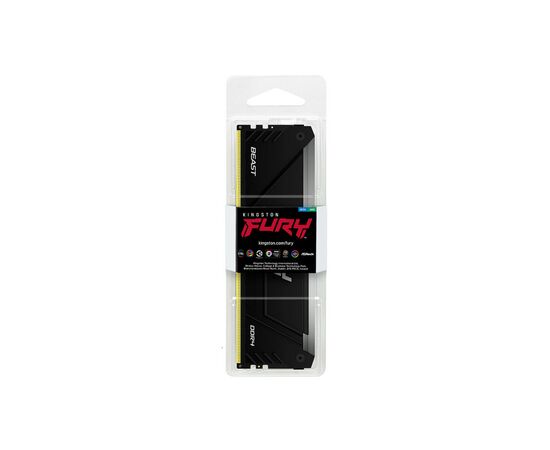 Модуль памяти для компьютера DDR4 16GB 3200 MHz Beast RGB Kingston Fury (ex.HyperX) (KF432C16BB2A/16), изображение 5 Модуль памяти для компьютера DDR4 16GB 3200 MHz Beast RGB Kingston Fury (ex.HyperX) (KF432C16BB2A/16), изображение 5