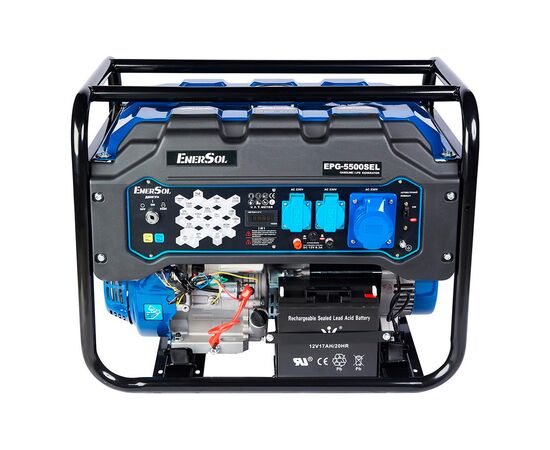 Генератор Enersol газ-бензин 5.5kW (EPG-5500SEL), изображение 2 Генератор Enersol газ-бензин 5.5kW (EPG-5500SEL), изображение 2