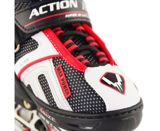 Роликовые коньки Action Danny Червоні 29-32 (PW-126B-79/Red/29-32), изображение 11 Роликовые коньки Action Danny Червоні 29-32 (PW-126B-79/Red/29-32), изображение 11