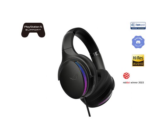 Наушники ASUS ROG Fusion II 300 USB Black (90YH02X3-B2UA00), изображение 6 Наушники ASUS ROG Fusion II 300 USB Black (90YH02X3-B2UA00), изображение 6