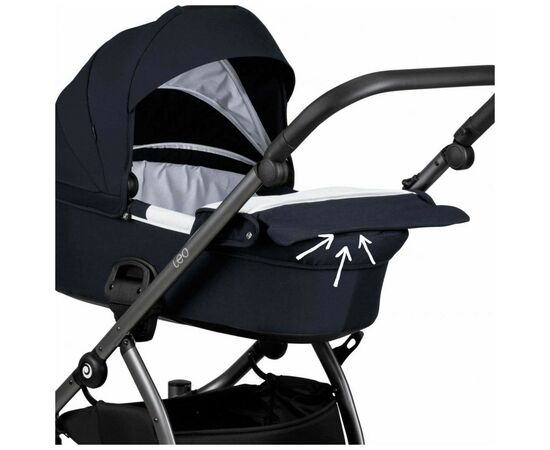 Коляска TUTIS 2 в 1 Leo Dark Grey (1222103), изображение 11 Коляска TUTIS 2 в 1 Leo Dark Grey (1222103), изображение 11