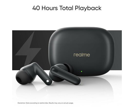 Наушники realme Buds T300 Stylish Black (631209000025), изображение 8 Наушники realme Buds T300 Stylish Black (631209000025), изображение 8
