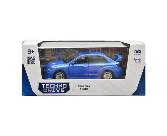 Машина Techno Drive Subaru WRX STI синий (250334U), изображение 11 Машина Techno Drive Subaru WRX STI синий (250334U), изображение 11