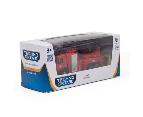 Спецтехника Techno Drive Volvo Пожарная Машина со стрелой (250302), изображение 3 Спецтехника Techno Drive Volvo Пожарная Машина со стрелой (250302), изображение 3