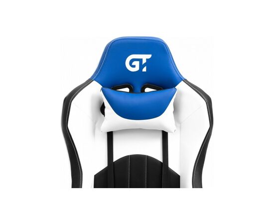 Кресло игровое GT Racer X-5813 Black/Blue/White, изображение 12 Кресло игровое GT Racer X-5813 Black/Blue/White, изображение 12