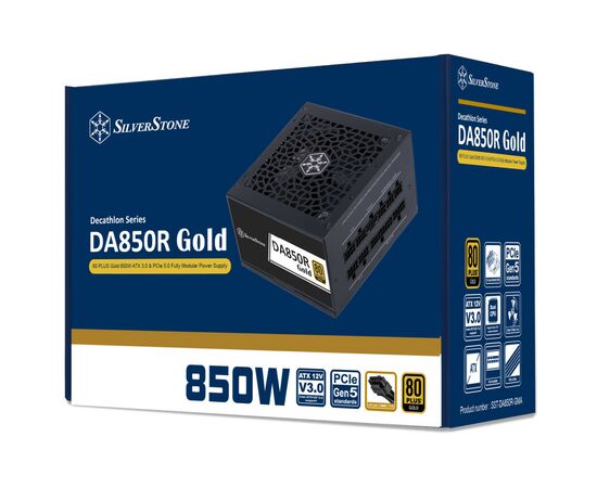 Блок питания Silver Stone 850W (SST-DA850R-GMA), изображение 12 Блок питания Silver Stone 850W (SST-DA850R-GMA), изображение 12