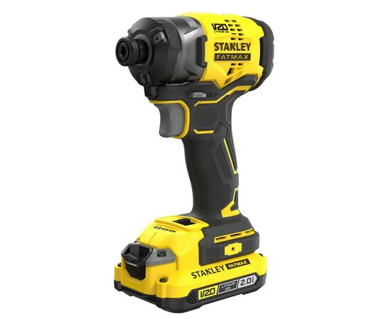 Гайковерт Stanley FatMax, 18V, 2x2Ah, 190Нм, 2900об/хв, 3800уд/хв (SFMCF820D2K)