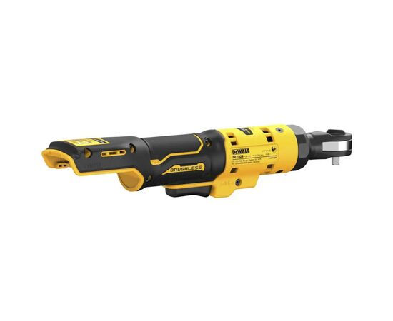 Гайковерт DeWALT угловой, 12V XR Li-lon, бесщеточный, 54 Нм (DCF504N), изображение 5 Гайковерт DeWALT угловой, 12V XR Li-lon, бесщеточный, 54 Нм (DCF504N), изображение 5