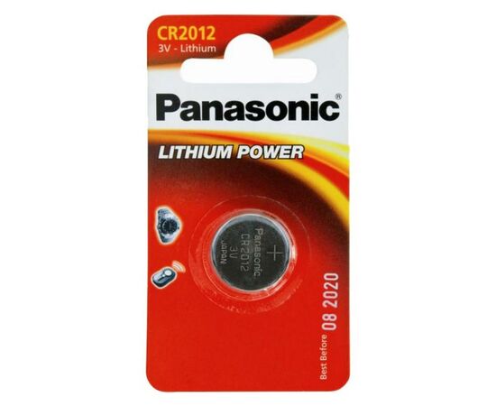 Батарейка CR 2012 Panasonic (CR-2012EL/1B)