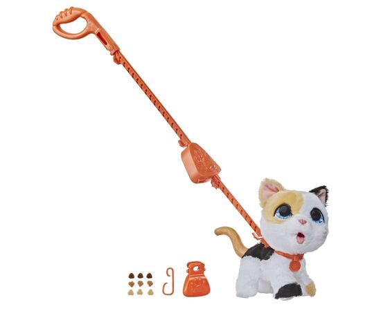 Интерактивная игрушка Hasbro FurReal Friends Большой шаловливый питомец Котенок (E8898_E8946), изображение 2 Интерактивная игрушка Hasbro FurReal Friends Большой шаловливый питомец Котенок (E8898_E8946), изображение 2